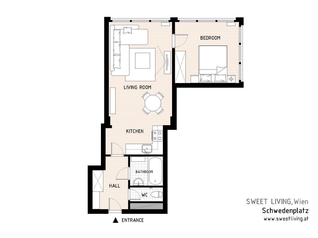 Sweet Living Schwedenplatz Appartement
